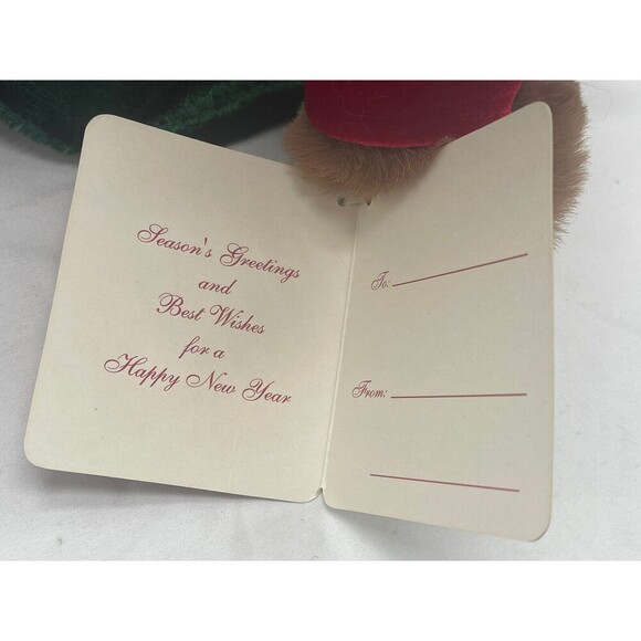 2007 Christmas Plush Bear Girl Snowflake Teddy Dan Dee Collector Stuffed Animal - Picture 11 of 16